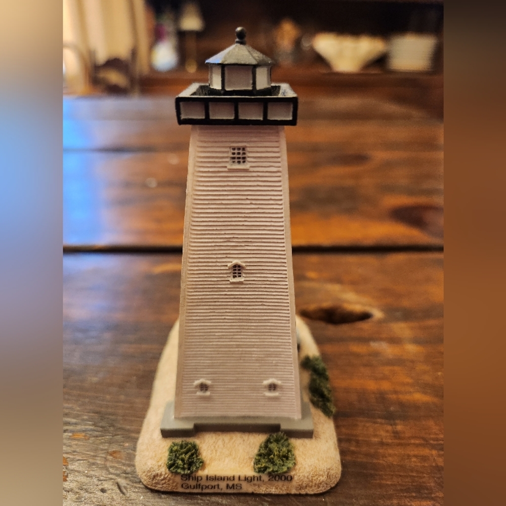 Vintage Lefton Ship Island Lighthouse